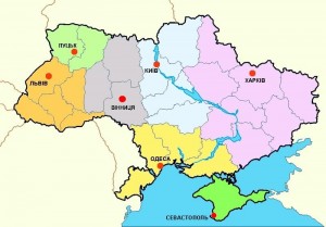 Корта польських консульських округів в Україні