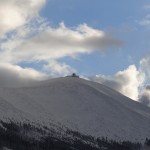Гора Снєжка зимою