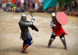 У програмі фестивалю були лицарські бої