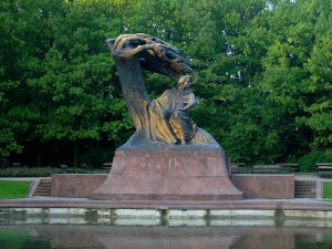 Пам’ятник Шопену. Королівські Лазенки