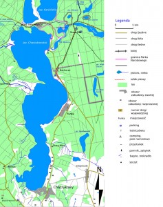 Хажіковське озеро - Карта