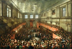 Конституція 3 травня 1791 року - картина Вишняковського