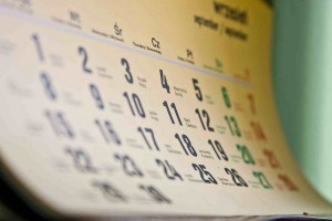 Перелік вихідних та святкових днів у 2013 році