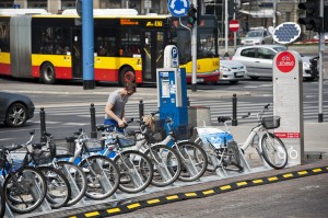 Прокат велосипедів у Варшаві