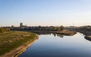 Річка Варта у Познані