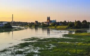 Річка Варта у Познані