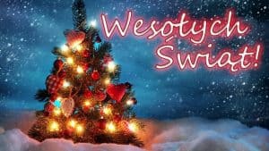 Привітання з Різдвом і Новим роком на польській мові